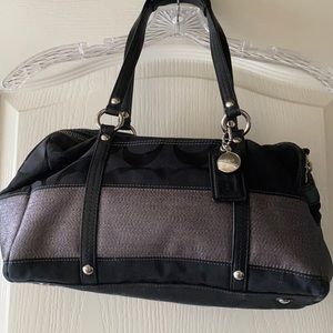 Coach black purse